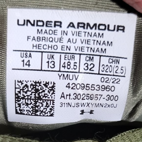 Under Armour Sonic 5 OPS \'Marine OD Green Camo\' - Men\'s 14 main image 2